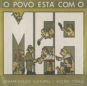 Cartaz MFA (Movimento das Forças Armadas) de João Abel Manta