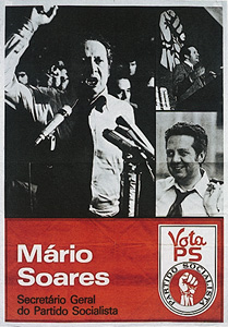 Cartaz do PS da campanha eleitoral de 1975