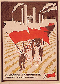 Cartaz da UDP da campanha eleitoral de 1975