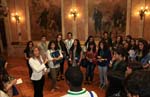 Parlamento dos Jovens | Sessão Nacional Secundário | Visita dos Jornalistas e dos Professores ao Palácio de S. Bento	