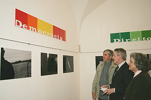 Inauguração da Exposição de Fotografia de Francisco Feio, em 20.10.2004 (Livraria Parlamentar)