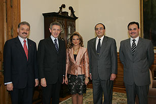 Audiência com a Ministra das Relações Exteriores do Paraguai, Leila Rachid, em 21.10.2004