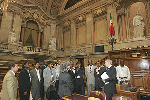 Sessão de Encerramento do I Curso de Formação Interparlamentar, subordinado ao tema “O Parlamento e os desafios da realidade contemporânea”, em 26.10.2004