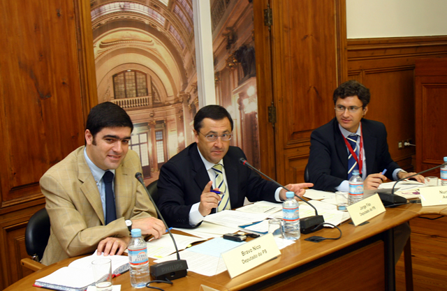 Mesa da 1.&ordf; Comiss&atilde;o