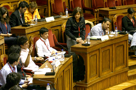 Reuni&atilde;o da 4.&ordf; Comiss&atilde;o, presidida pelos Deputados Jo&atilde;o Rebelo (CDS-PP) e Riberio Crist&oacute;v&atilde;o (PSD), Assembleia da Rep&uacute;blica, em 08.05.2006