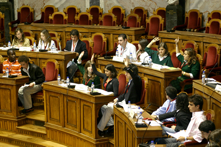 Reuni&atilde;o da 4.&ordf; Comiss&atilde;o, presidida pelos Deputados Jo&atilde;o Rebelo (CDS-PP) e Riberio Crist&oacute;v&atilde;o (PSD), Assembleia da Rep&uacute;blica, em 08.05.2006