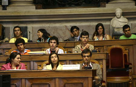 Bancada dos deputados, Assembleia da Rep&uacute;blica, em 08.05.2006