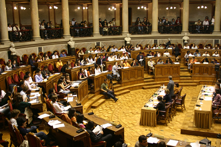In&iacute;cio do Per&iacute;odo Antes da Ordem do Dia (PAOD): Perguntas aos Deputados, Assembleia da Rep&uacute;blica, em 08.05.2006