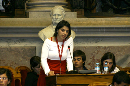 Per&iacute;odo Antes da Ordem do Dia (PAOD): deputados apresentam perguntas, Assembleia da Rep&uacute;blica, em 08.05.2006
