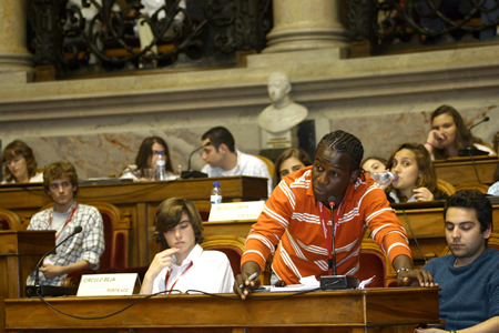 Per&iacute;odo Antes da Ordem do Dia (PAOD): deputados apresentam perguntas, Assembleia da Rep&uacute;blica, em 08.05.2006