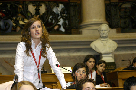 Per&iacute;odo Antes da Ordem do Dia (PAOD): deputados apresentam perguntas, Assembleia da Rep&uacute;blica, em 08.05.2006