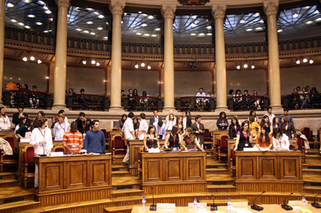 Per&iacute;odo da Ordem do Dia (POD): Vota&ccedil;&atilde;o da Recomenda&ccedil;&atilde;o &agrave; Assembleia da Rep&uacute;blica sobre a L&iacute;ngua Portuguesa, Assembleia da Rep&uacute;blica, em 08.05.2006