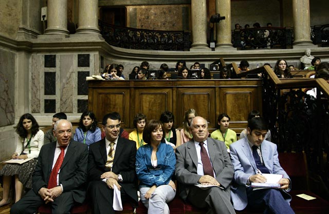 Deputados presentes na Sessão