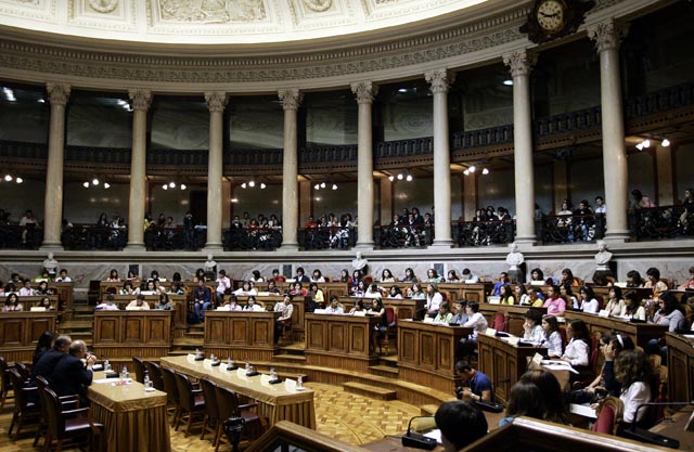 Vista Geral da Sala do Senado, em 15 de Maio de 2007