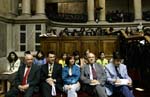Deputados presentes na Sessão do Parlamento dos Jovens/Básico