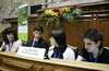 Mesa da Sessão do Parlamento dos Jovens - Plenário