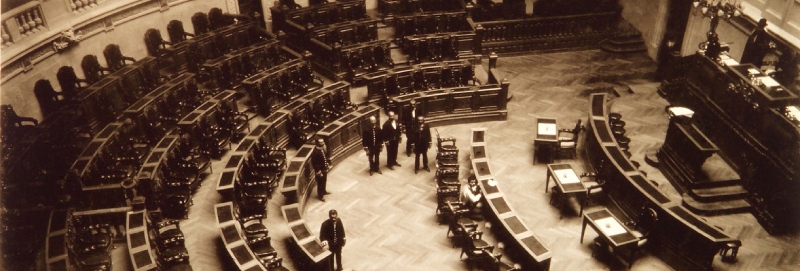 Sala das Sessões em 1903
    