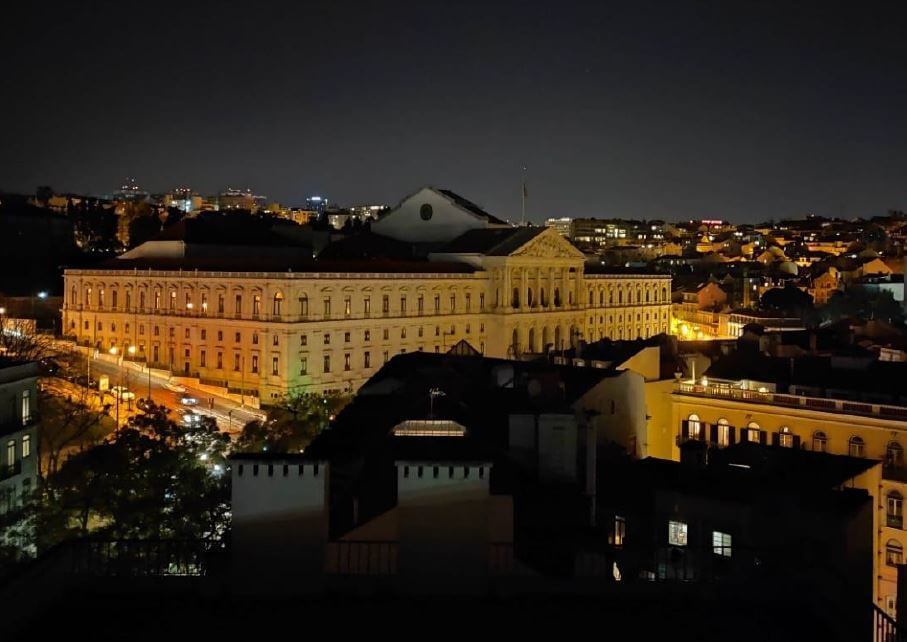 Palácio de São Bento à noite