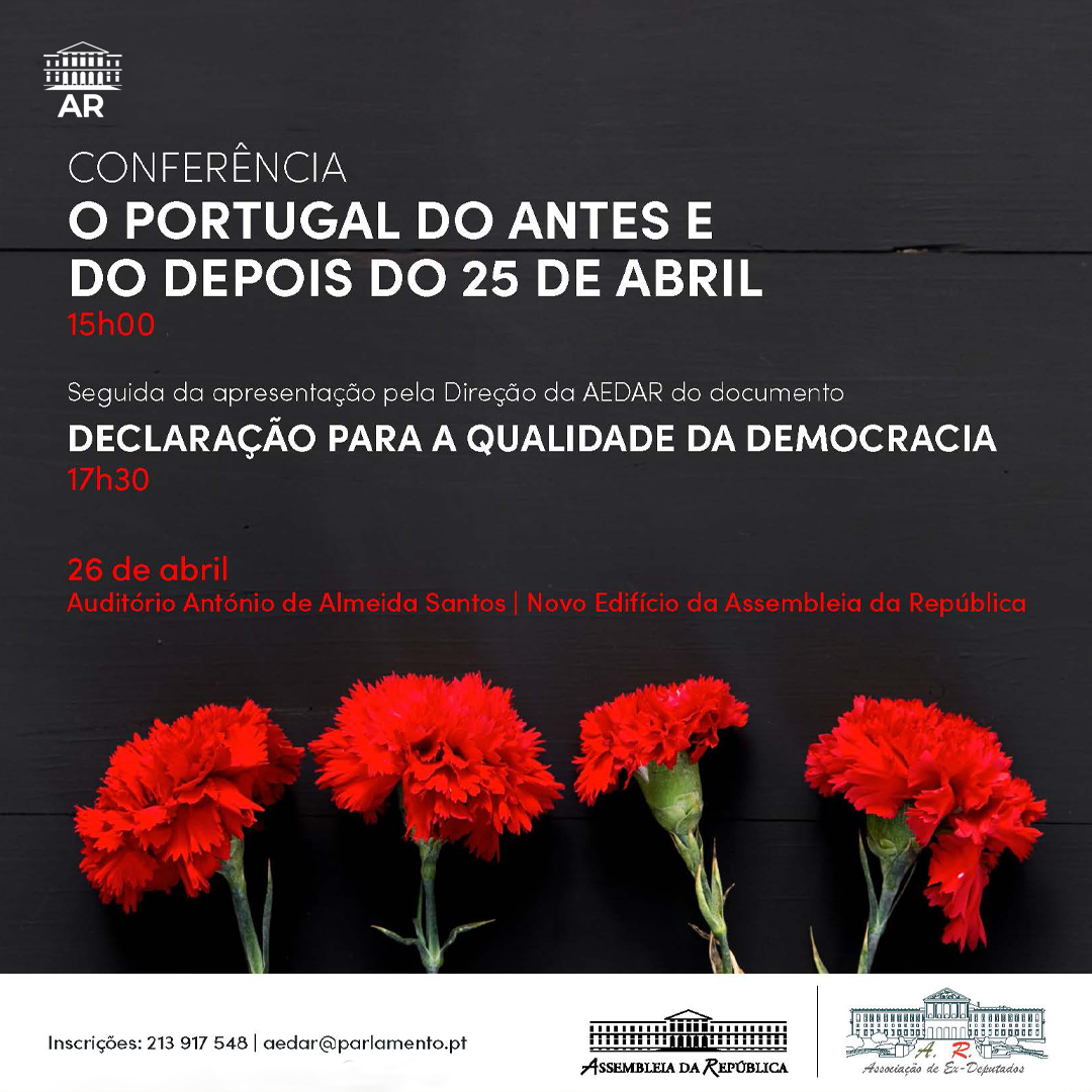 Conf. Portugal antes e depois do 25 de Abril