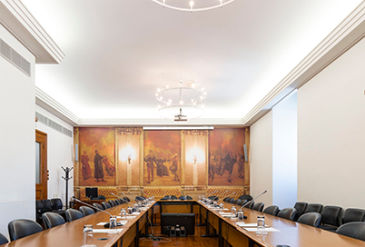 Sala 6 das Comissões parlamentares - a sala onde decorrem as comissões parlamentares de inquérito
