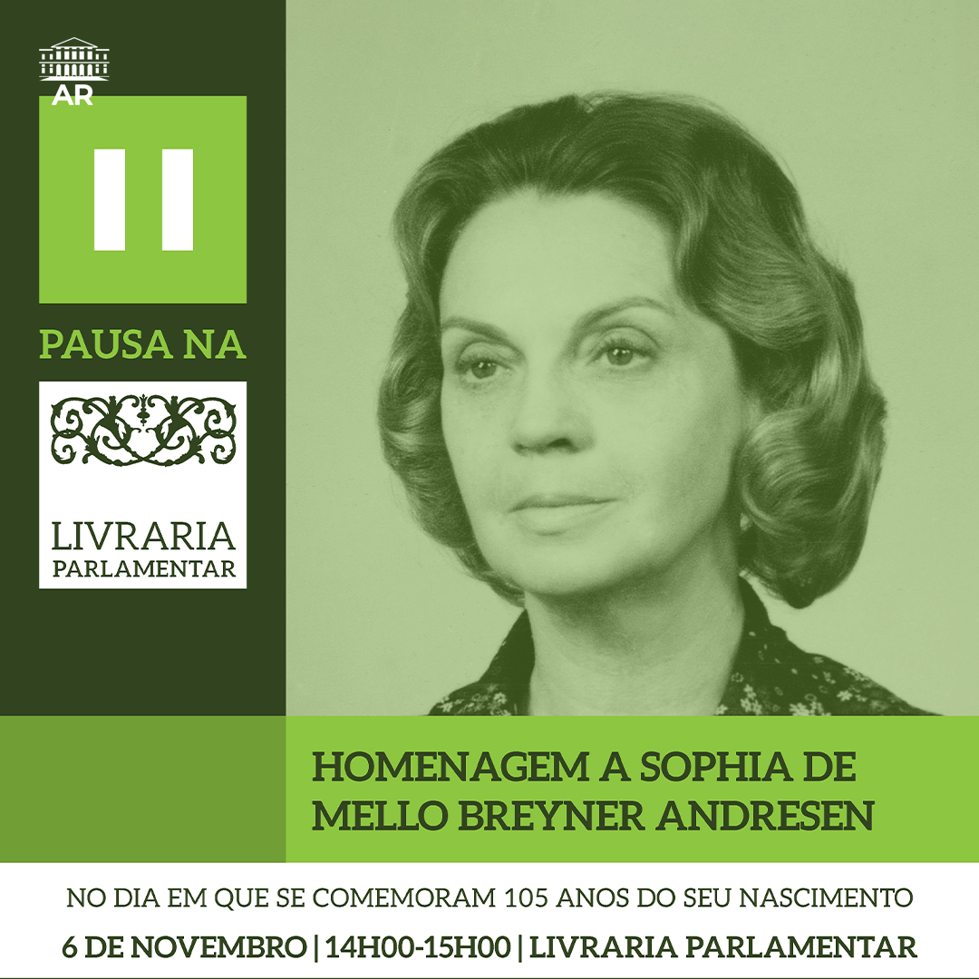 Pausa na Livraria sobre Sophia de Mello Breyner Andresen