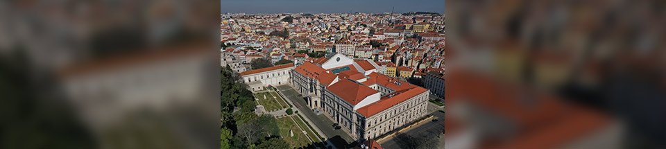 Vista aérea do Palácio de São Bento