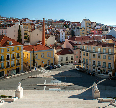 Vista da varanda do Palácio de São Bento