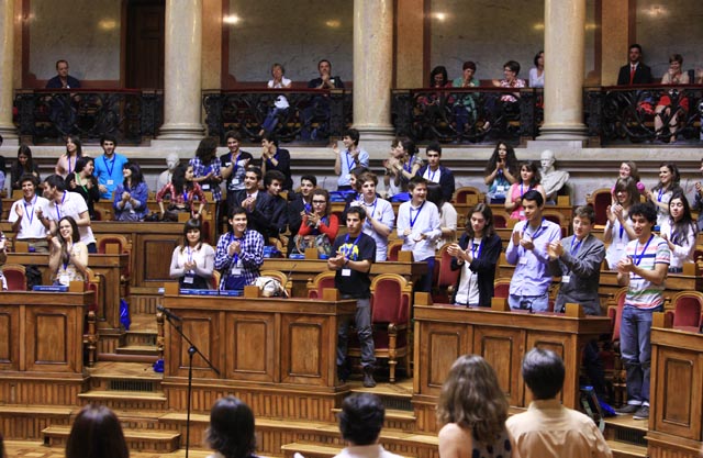 Parlamento dos Jovens | Sessão Nacional Secundário | Programa Cultural - Atuação do Coro da Assembleia da República 