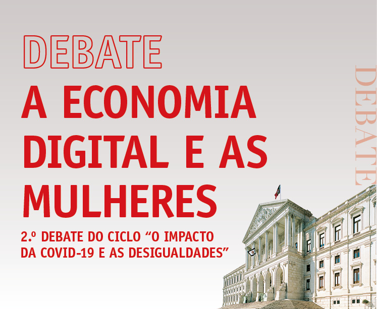 2.&#186; debate “A Economia Digital e as Mulheres” do ciclo “O Impacto da Covid-19 e as Desigualdades”